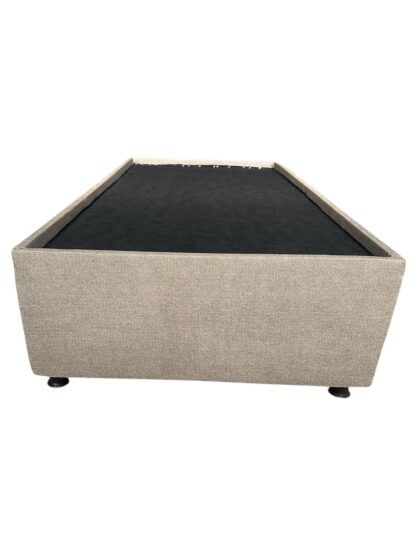 Base Soft  88x188x30 Possuem Borda P/ Encaixe Do Colchão Cor Bege