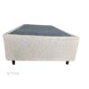 Base Solteira Velvet  88x188x30 Cor Bege  PLUMATEX