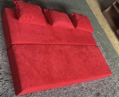 Bicama Suede Conforto Cor Vermelho Podem ter variações de tonalidade - Imagem 2