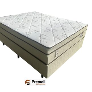Conjunto Velvet Casal com Molas Ensacadas 138 x188x74  Plumatex