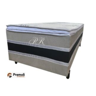 Cama Box D28 Luxo Premoli  88 x 188 x  Alt. 60  cm Variação de cor da estamparia