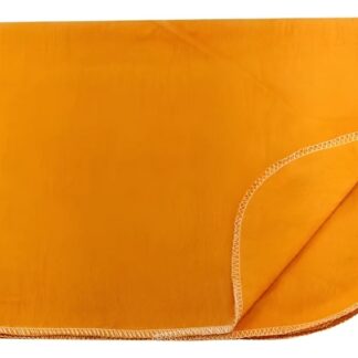 Flanela Luxo 39CmX59Cm Cor Laranja