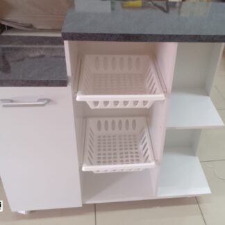 Fruteira Clara Cor Branco Madine