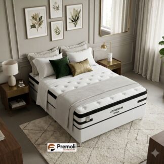 Conjunto Liz Premium 158X198X74  Molas Ensacadas D33 120 kg  Plumatex