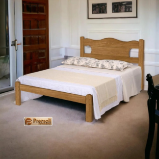 Cama Casal Munique 100% Nature - GABRIELLI MOVEIS