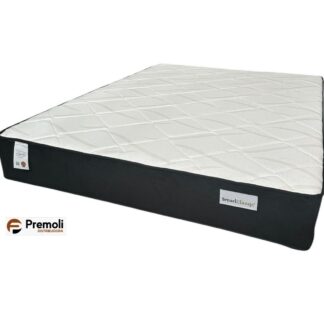 Colchão Casal Smart Classic Preto (138x188x22) - Molas Ensacadas - Plumatex