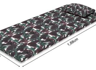 COLCHONETE DE CAMPING  078 cm x 188 cm x 4 cm brinde travisseiro