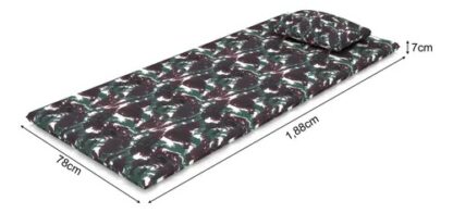 COLCHONETE DE CAMPING  078 cm x 188 cm x 4 cm brinde travisseiro