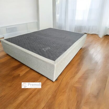 Base Casal Velvet 138x188x30 Cor Bege Pulmatex - Imagem 2
