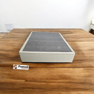 Base Casal Velvet 138x188x30 Cor Bege Pulmatex