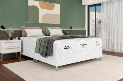 Conjunto Premium Unique The Boss 100 % Espuma 158x198x67 Queen Sealy - Imagem 3