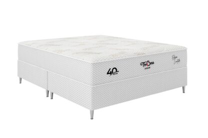 Conjunto Premium Unique The Boss 100 % Espuma 158x198x67 Queen Sealy