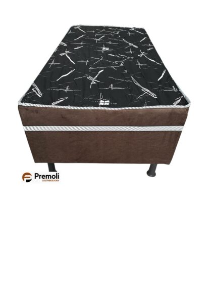 Cama Box D28 5Cm Luna Premoli  88 x 1.88 x Alt. 53cm Variação de cor da estamparia