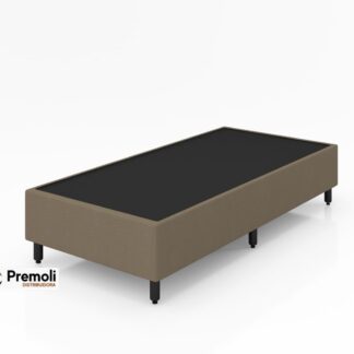 Base solteiro  88x188x30 Duro Spring Cor Bege Plumatex Base Chapeada