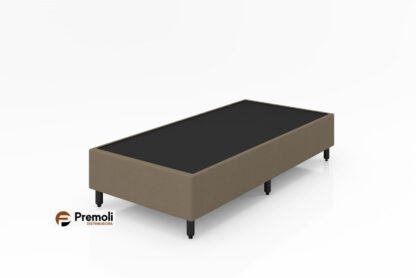 Base solteiro  88x188x30 Duro Spring Cor Bege Plumatex Base Chapeada