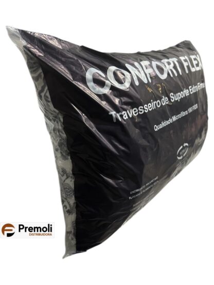 Travesseiro Confort flex  Fronha : 45 x 65 CM - Imagem 2