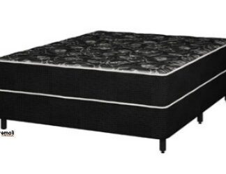 Cama Box Conjugada Solteiro 88x188x75cm Plumatex Sevilha Spring Molas Superlástic Espuma D26
