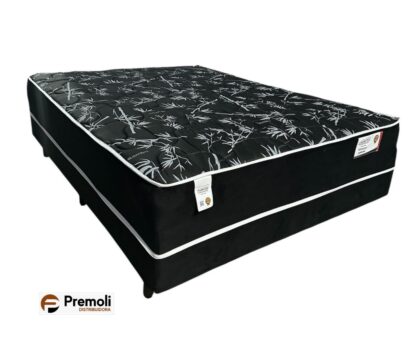 Cama Box Conjugada Casal138x188x75cm Plumatex Sevilha Spring Molas Superlástic Espuma D26 - - Imagem 3