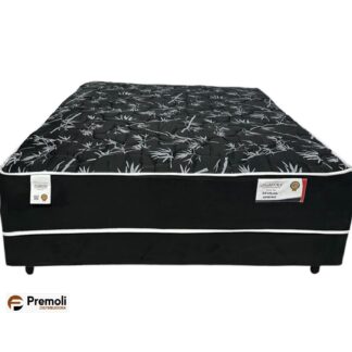 Cama Box Conjugada Casal138x188x75cm Plumatex Sevilha Spring Molas Superlástic Espuma D26 -