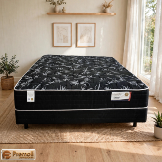 Cama Box Conjugada Casal138x188x64cm Plumatex Sevilha Spring Molas Superlástic Espuma D26 -