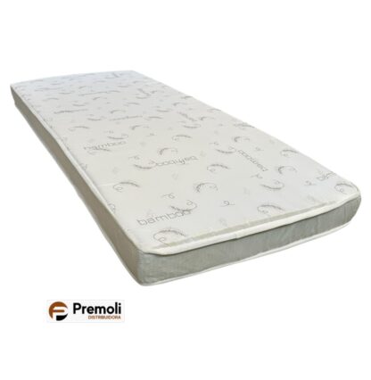Colchão Solteiro Branco D20 78X188X12 Pluma Espuma  PLUMATEX