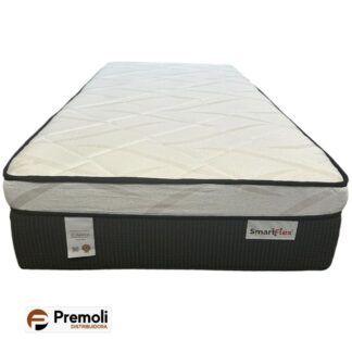 Colchão Smart Fex 88x188x30  Molas Ensacadas Plumatex