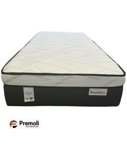 Colchão Smart Fex 88x188x30  Molas Ensacadas Plumatex