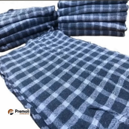 Kit Com 04 Panos De Chão Limpeza   Xadrez - Imagem 2