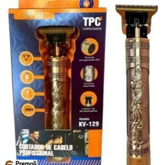 Cortador De Cabelo Profissional Cor Dourado