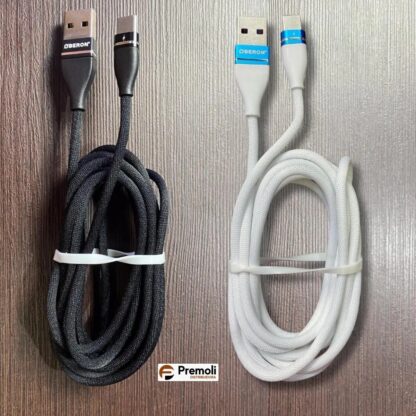 Cabos Tipo C Usb-c 2 Metros Carregamento Rápido Cor Mesclado - Imagem 2