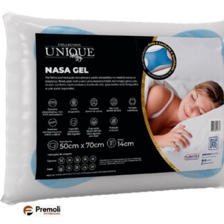 Unique  Nasa Gel  48 cm x 68 Altura: 14 cm Plumatex