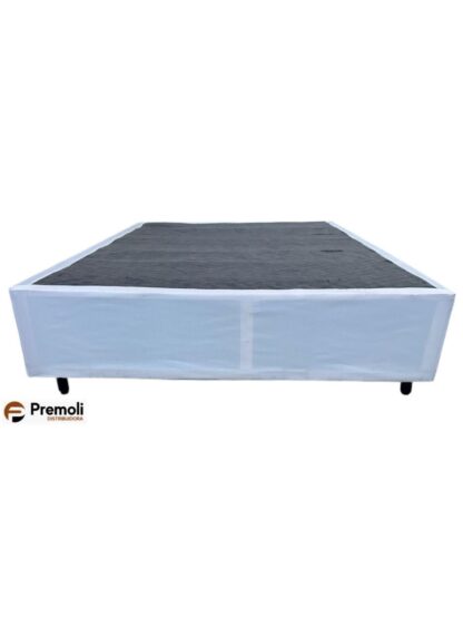 Base Casal Velvet 138x188x30 Cor Branca  Pulmatex - Imagem 3