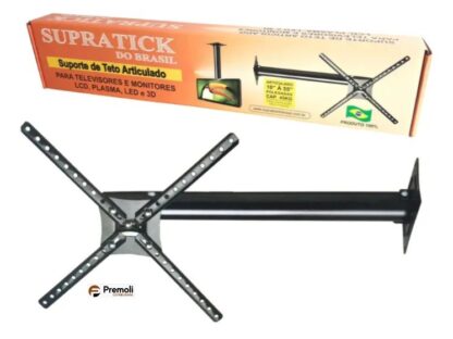Suporte De Teto Articulado Tv Supratick até 65