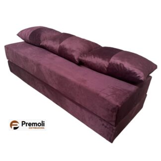 Bicama Suede Premoli Cor Vinho Escuro Podem ter Variações De Tonalidade