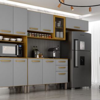 COZINHA AVILA CINAMOMO/CINZA  CHF