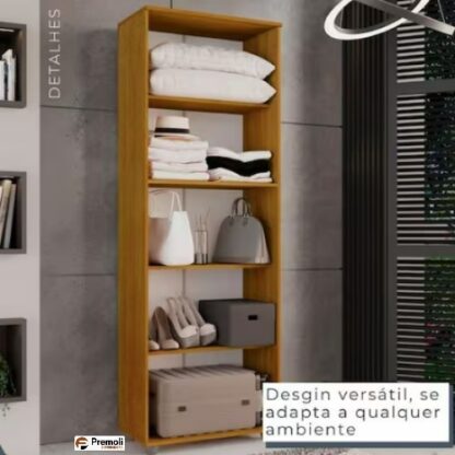 Armário Multiuso - Caio-cinamomo/off White - Chf Móveis - Imagem 3