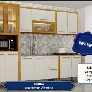 Cozinha Dona SEM LED   completa balcão 120 pega pia e balcão de 80 pra cooktop 100 porcento MDF