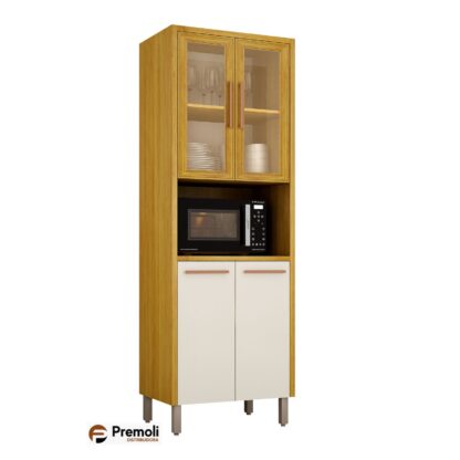 Cozinha Dona SEM LED   completa balcão 120 pega pia e balcão de 80 pra cooktop 100 porcento MDF - Imagem 4