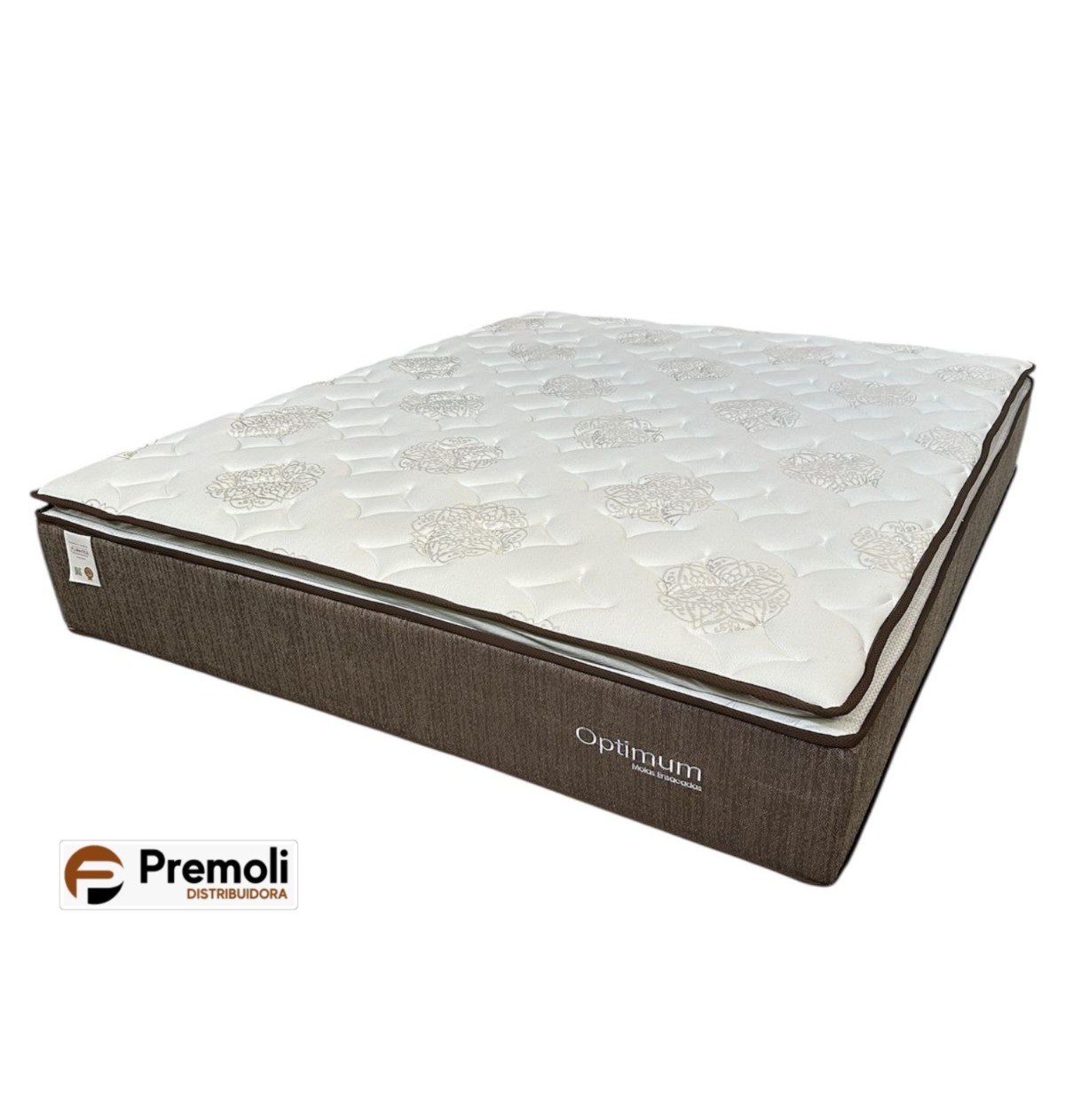 Colchão Optmium 158x198x 30cm Molas Ensacadas Plumatex