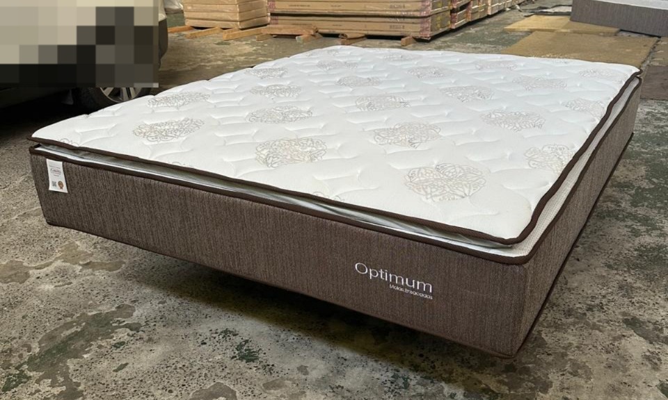 Colchão Optmium 158x198x 30cm Molas Ensacadas Plumatex - Imagem 2