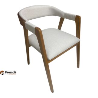 Poltrona Veneza Madeira Maciça Tec Sky 01Mel