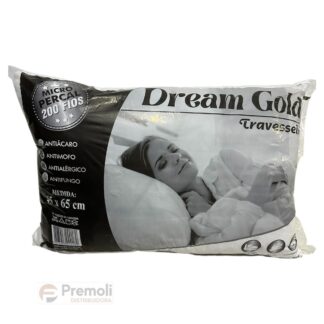 Travesseiro  Dream Gold 200 Fios  45 x 65 cm