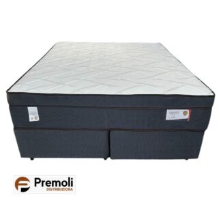 Conjunto LT 158x198x74  Suporte 150kg  Molas Ensacadas Plumatex