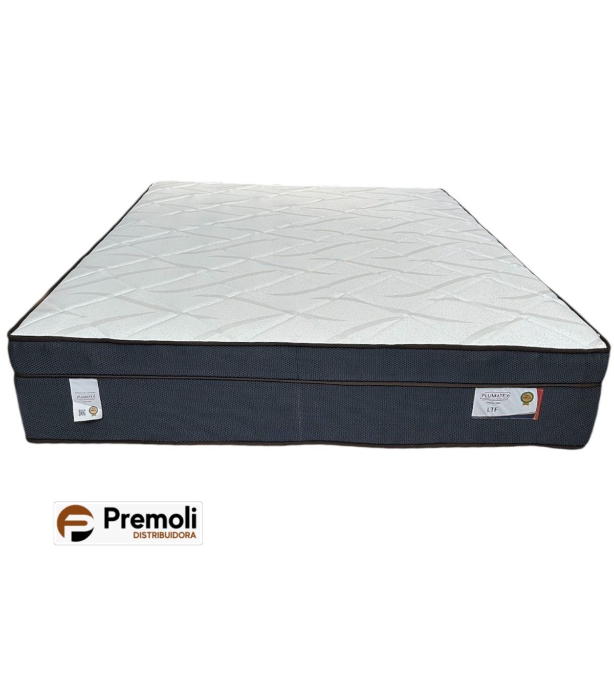 Colchão LT 138x128x32 Suporte 150kg Molas Ensacadas Plumatex