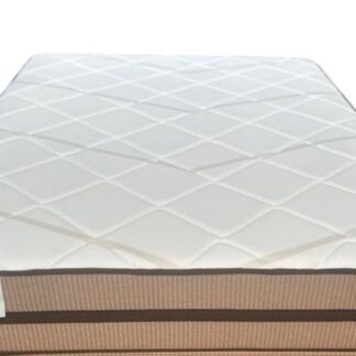 Colchão Ilhéus Casal Molas Ensacadas 138X188X25  Cor Bege Plumatex