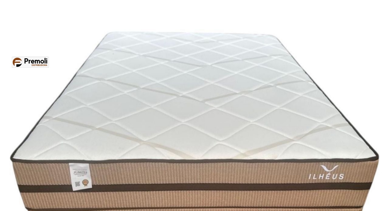 Colchão Ilhéus Casal Molas Ensacadas 138X188X25 Cor Bege Plumatex