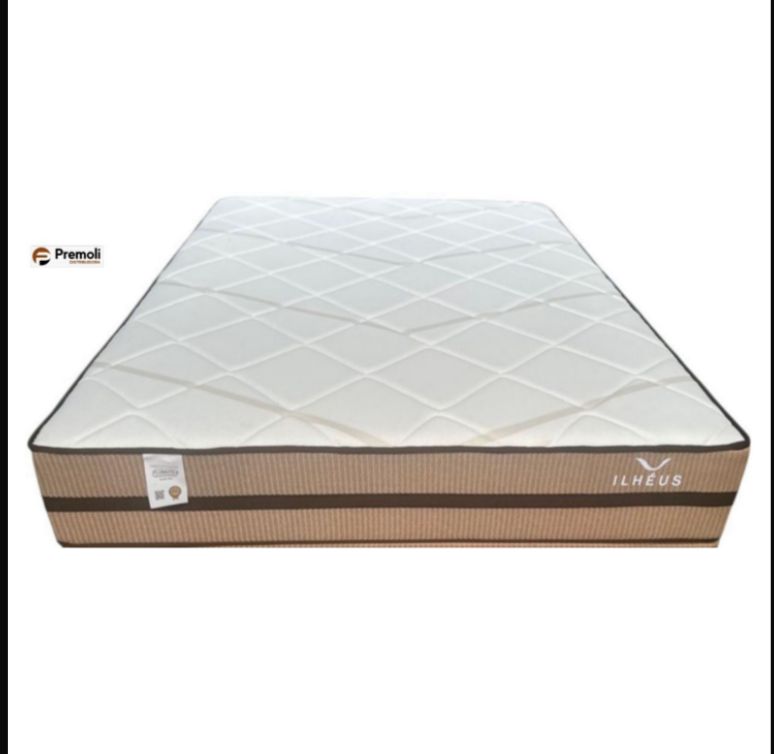 Colchão Ilhéus Casal Molas Ensacadas 138X188X25 Cor Bege Plumatex