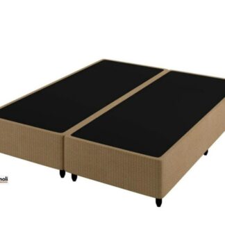 Base Box King Berge 193cm X 203cm X 42cm Pés em madeiras plumatex