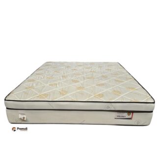 Colchão Velvet Branco C/ Molas Ensacadas 158x198x32  Plumatex