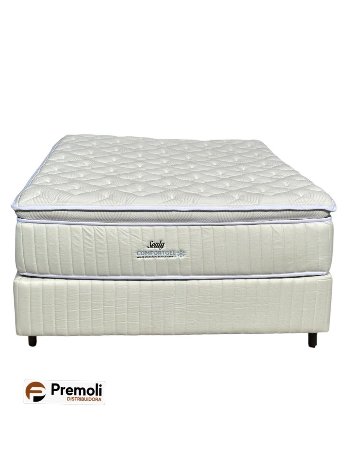Colchão Sealy Comportgel 138x188x Molas Ensacadas Individalmente Plumatex - Imagem 2